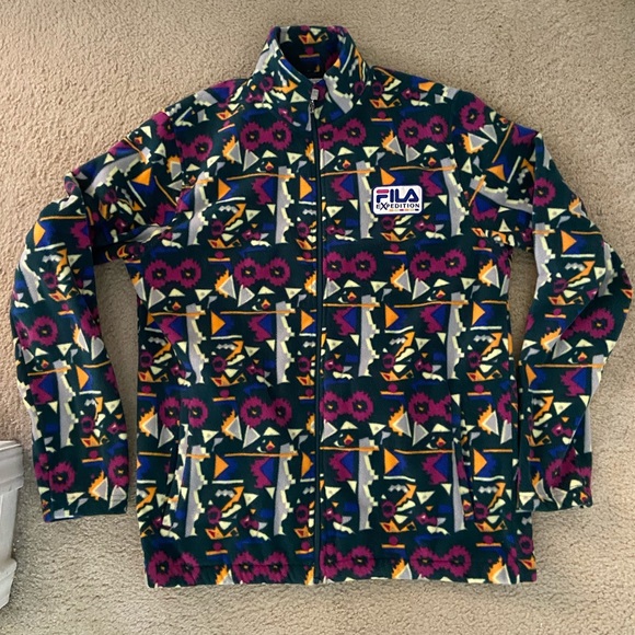 fila daymond polar fleece jacket